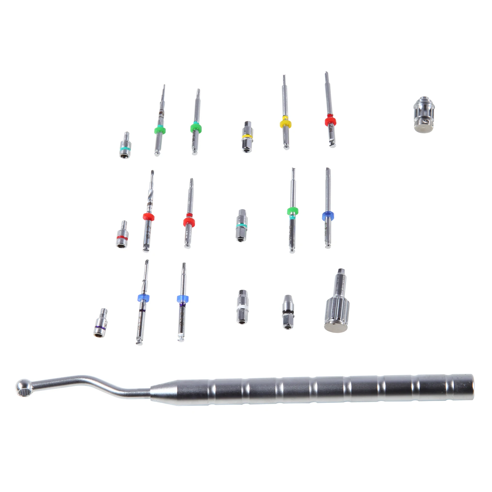 Kit Universal de extracción de tornillos rotos para implante Dental, herramienta quirúrgica, herramienta de instrumento, guía de taladro inverso, controlador NeoBiotech