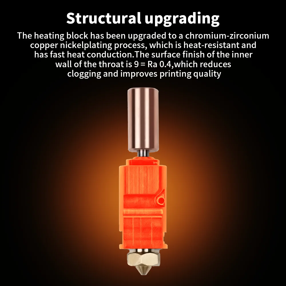 Hotend mejorado para artillería Sidewinder X1 X2 Genius y Pro piezas de impresora 3D kits de termistor de bloque calefactor de boquilla totalmente metálica