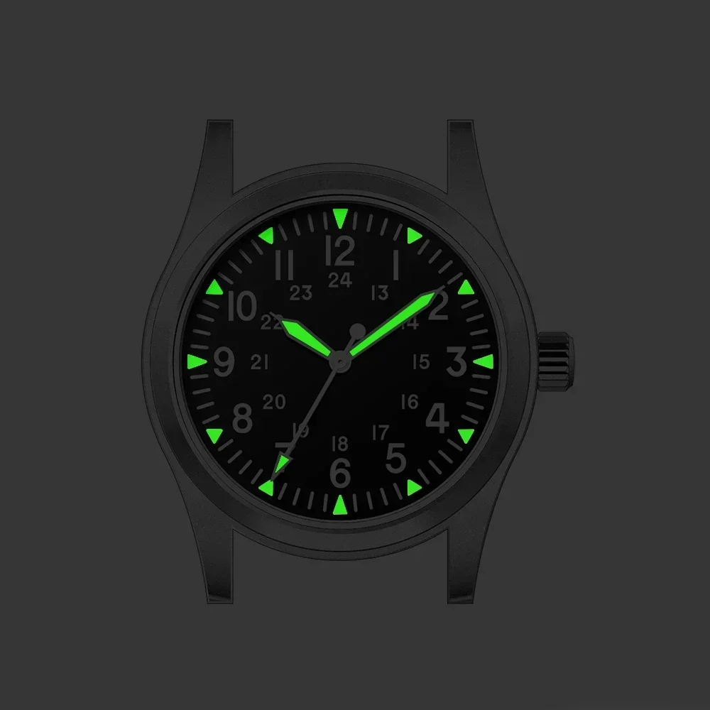 Reloj de Cuarzo MILITREK 9001 Estilo Militar Retro para Hombre, 2026, 10 Bar Resistente al Agua, Zafiro, Acero Inoxidable 360l, Luminoso