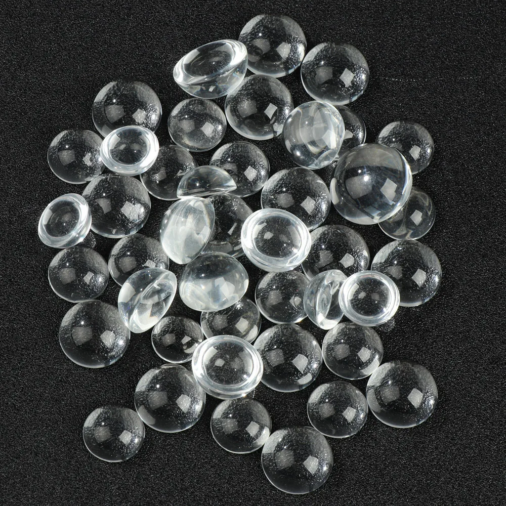 Ojos de cristal para muñecas, accesorios para ojos de 6/8/10/14/18/20mm, 20 unidades