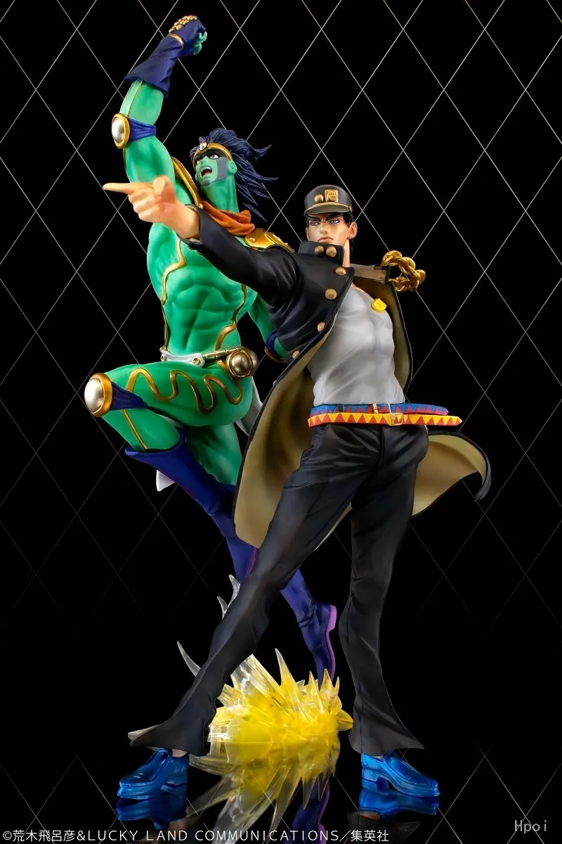 Figuras de Anime de 17CM, Kujo Jotaro Jolyne Cujoh JoJo, extraña aventura, modelo de PVC de pie, juguetes de colección de escritorio, adornos, regalos