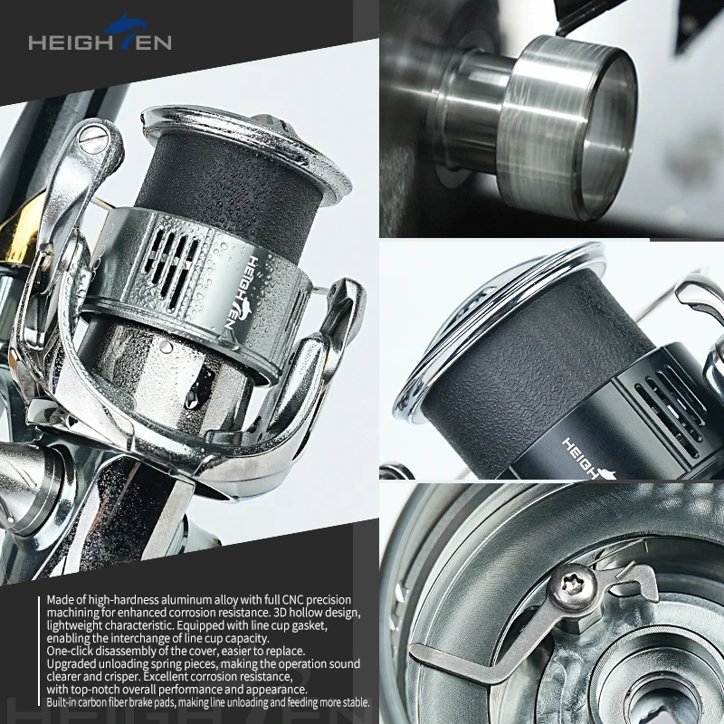 HEIGHTEN Carrete de repuesto para 18/19 STELLA / 20 TWIN POWER / 19 VANQUISH / 19 STRADIC / 20 VANFORD serie 2500-3000