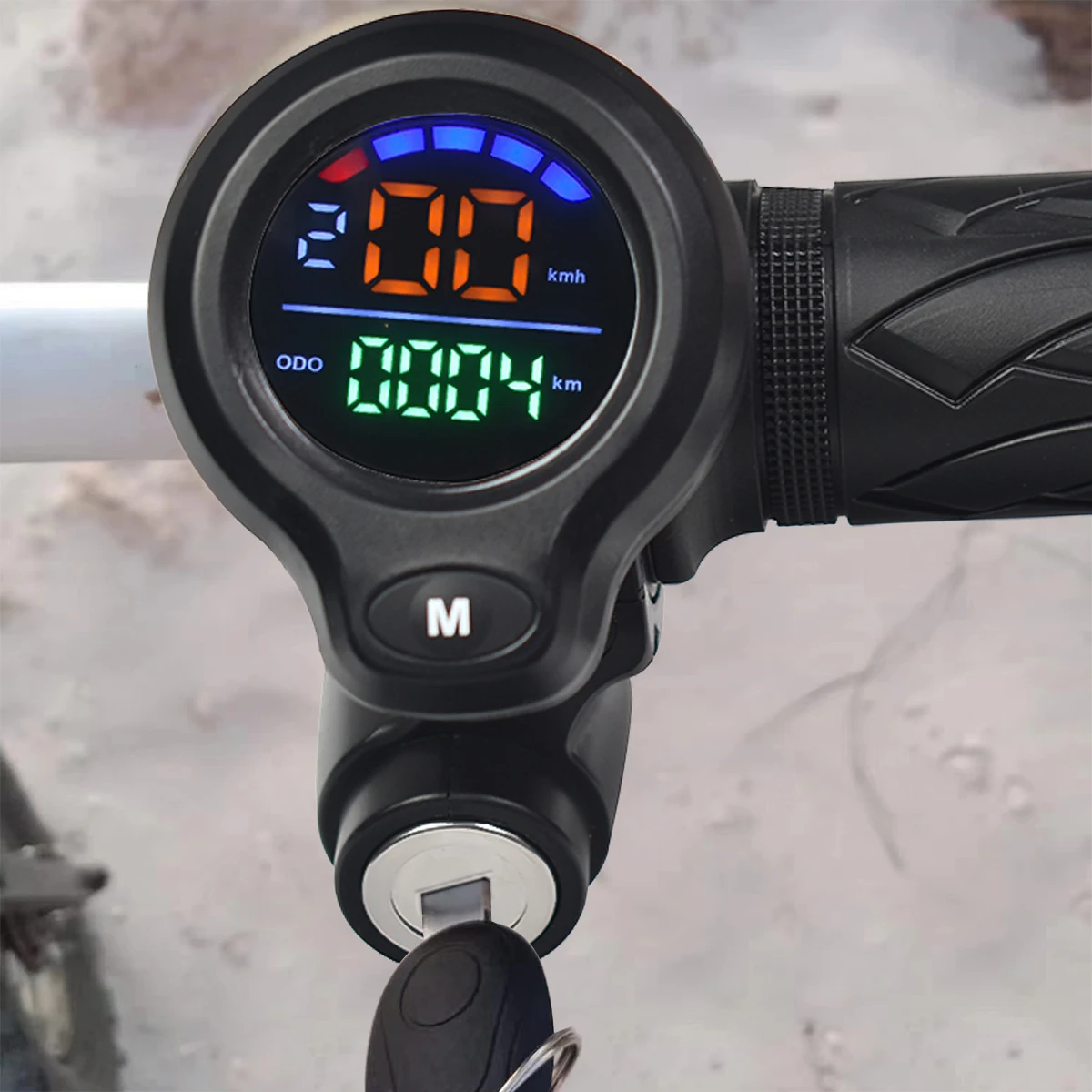JRAHK bicicleta Scooter Eléctrico acelerador pantalla Ebike acelerador Monitor Digital para bicicleta 48v gatillo de Scooter Eléctrico