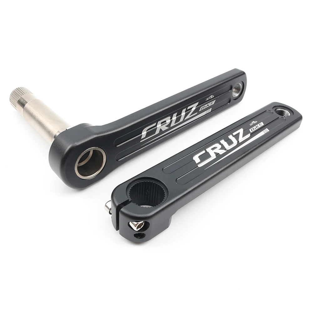 Platos y bielas CRUZbike para bicicleta de carretera, manivela de 155/160/165/170/172,5/175mm, doble plato de 9/10/11/12 velocidades con soporte inferior