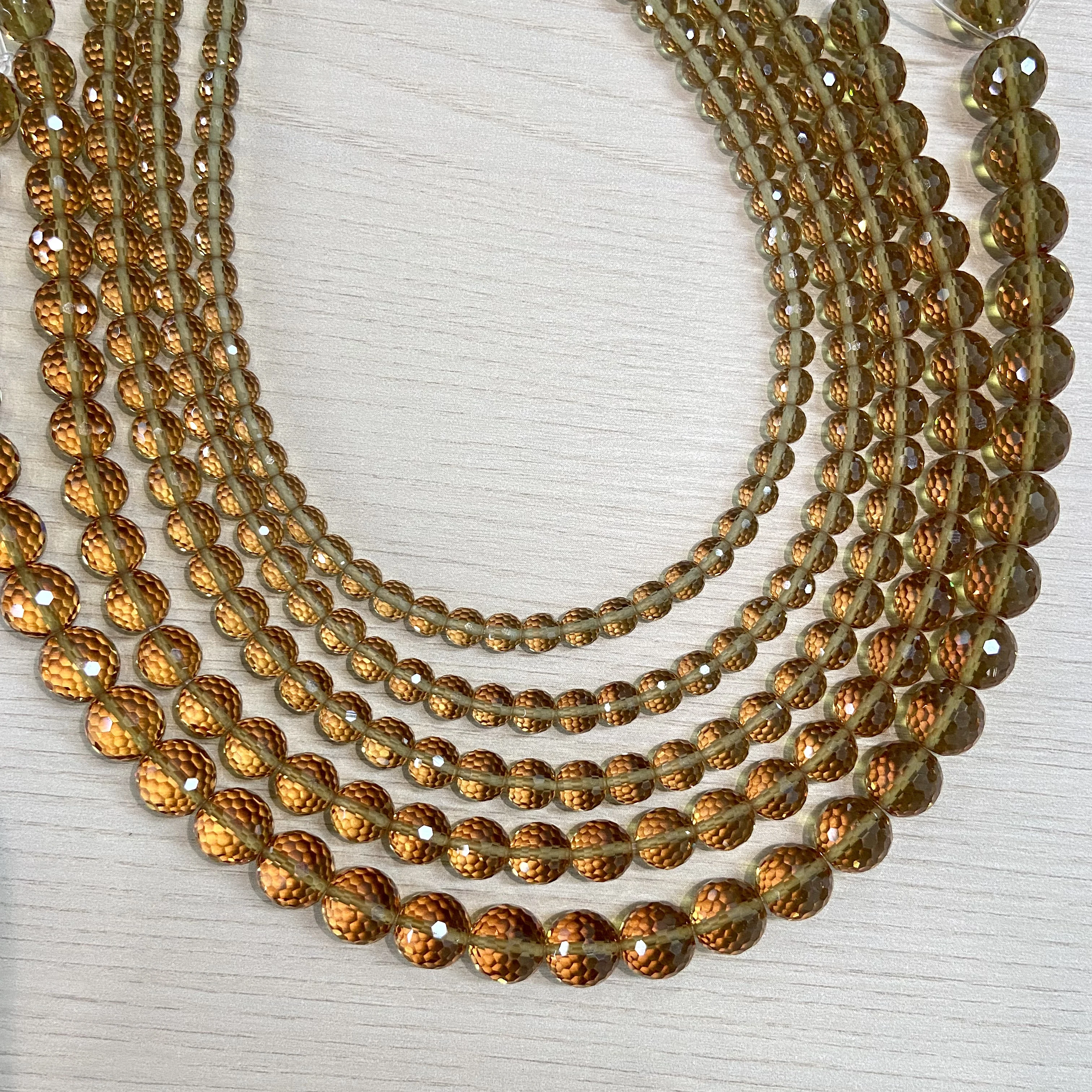 Cuentas de Sultanita Sintética Bocarman que Cambian de Color, 6-12mm, Piedras Sueltas de Diaspore Creadas en Laboratorio, Hilo de 38cm, Venta al por Mayor