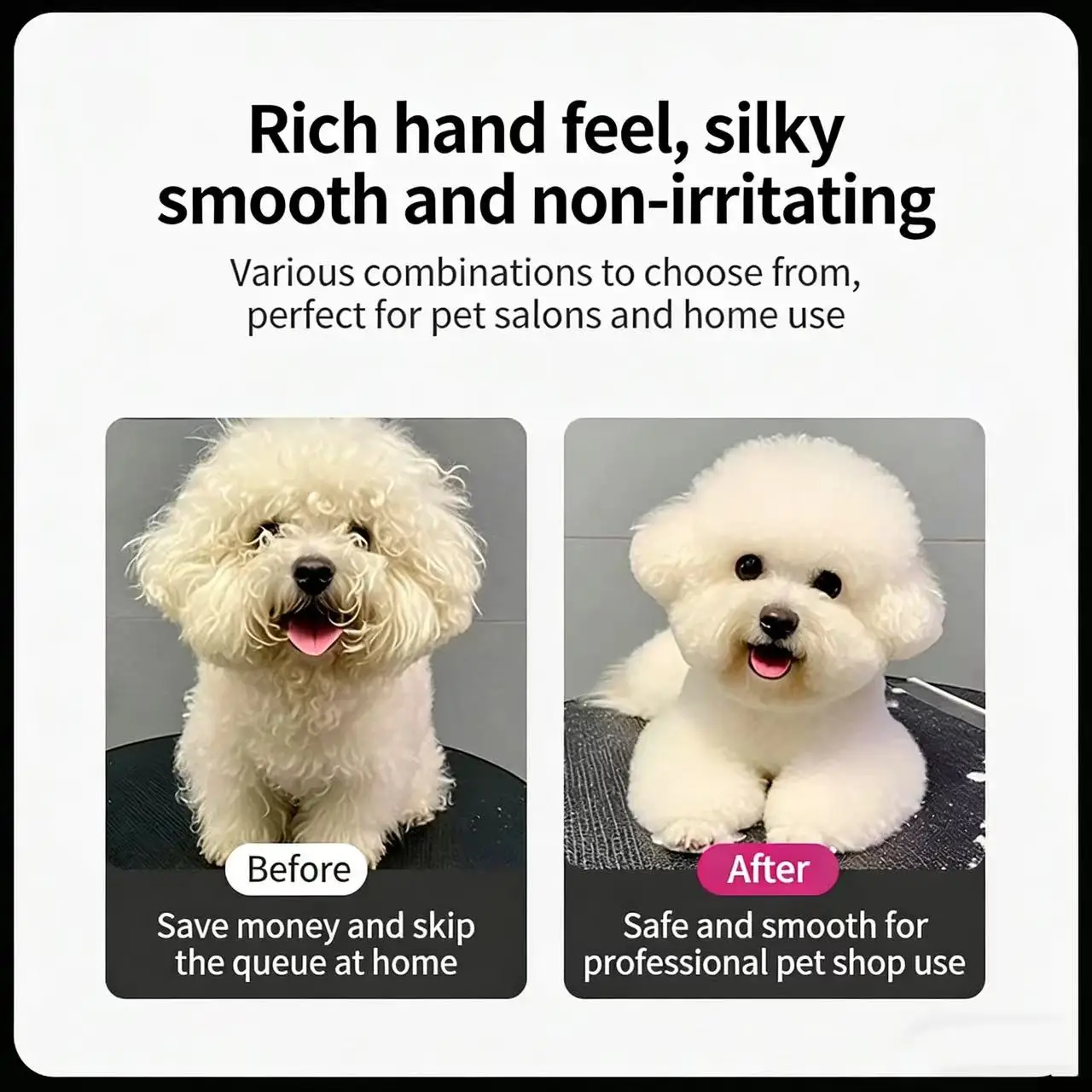 Tijeras profesionales seguras y precisas para el cuidado de mascotas con cabeza redonda, tijeras de pelo para perros de acero inoxidable para recortar sin esfuerzo