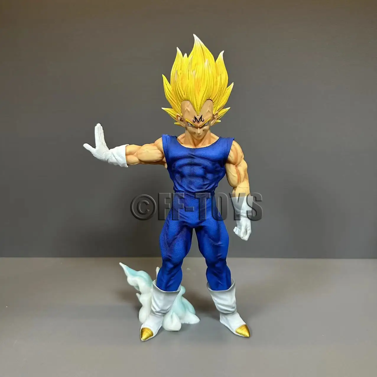 Figura de Anime Dragon Ball Z, Figura de Majin Vegeta de 26 cm, Figuras de Acción de PVC, Colección de Modelos de Juguetes, Regalos