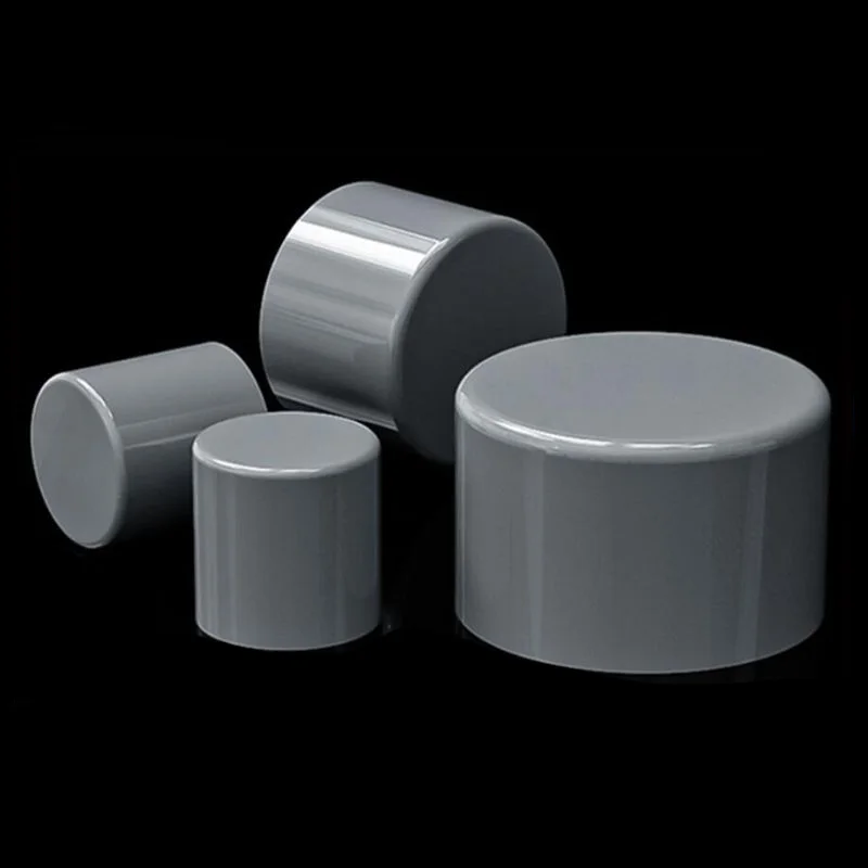 10 Uds 20 ~ 110mm PVC gris tapa de extremo de tubo conector de tubo de riego de jardín accesorios de tubo de plástico junta de enchufe de tubo de tanque de peces de acuario