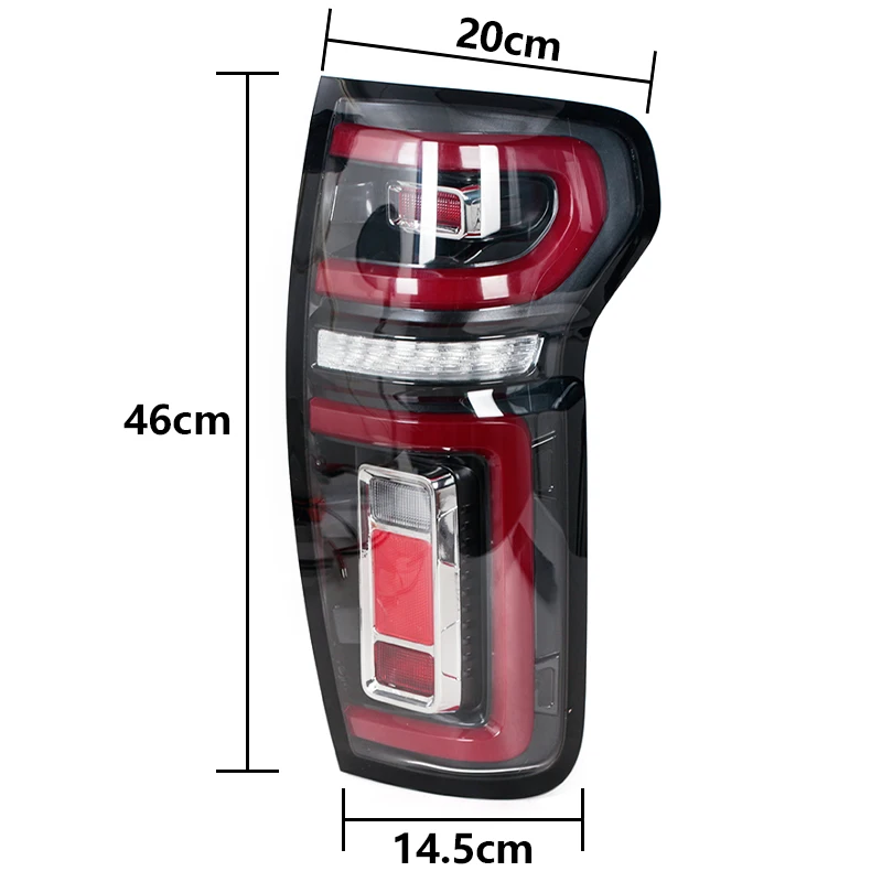 Luz trasera de coche para Great Wall PAO POER camioneta versión de pasajero luz de freno lámpara trasera 4133101 XPW04A 4133100 XPW04A