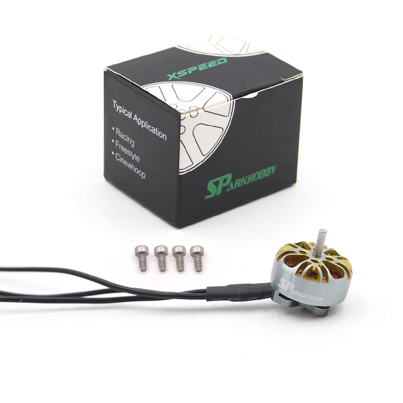 Motor sin escobillas SPARKHOBBY XSPEED 1103 8500KV 11000KV 2~3S Lipo FPV con eje de 1.5mm para hélices Gemfan/HQprop de 65mm para drones Tinywhoop