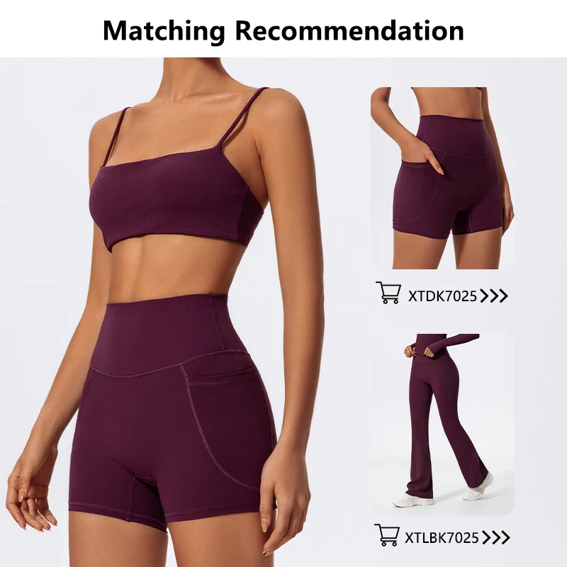 Hearuisavy Sujetador Deportivo de Verano de Alta Elasticidad, Ropa Interior Deportiva con Tirantes para Mujer, Ropa de Yoga Transpirable de Secado Rápido, Top de Gimnasio