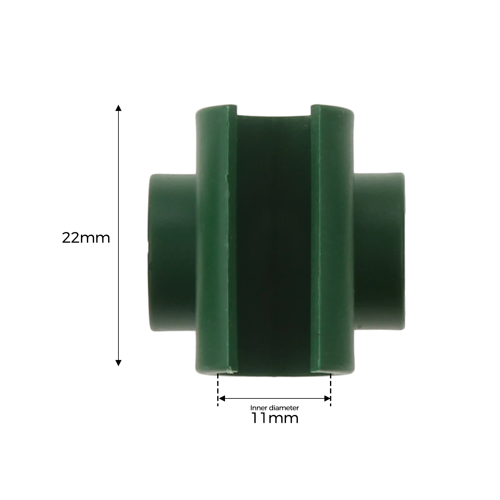 Clips de plástico cruzados de 20 piezas, soporte de plantas, conector fijo, Conector de estaca de injerto, abrazadera fija de pilares de jardinería ajustables de 11mm