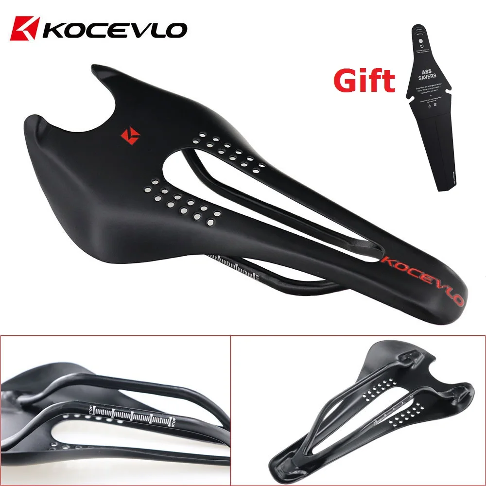 Cojín de asiento ultraligero y transpirable para bicicleta, súper ligero, bicicleta de carretera MTB, sillines de carbono, piezas de sillín de ciclismo, 85g