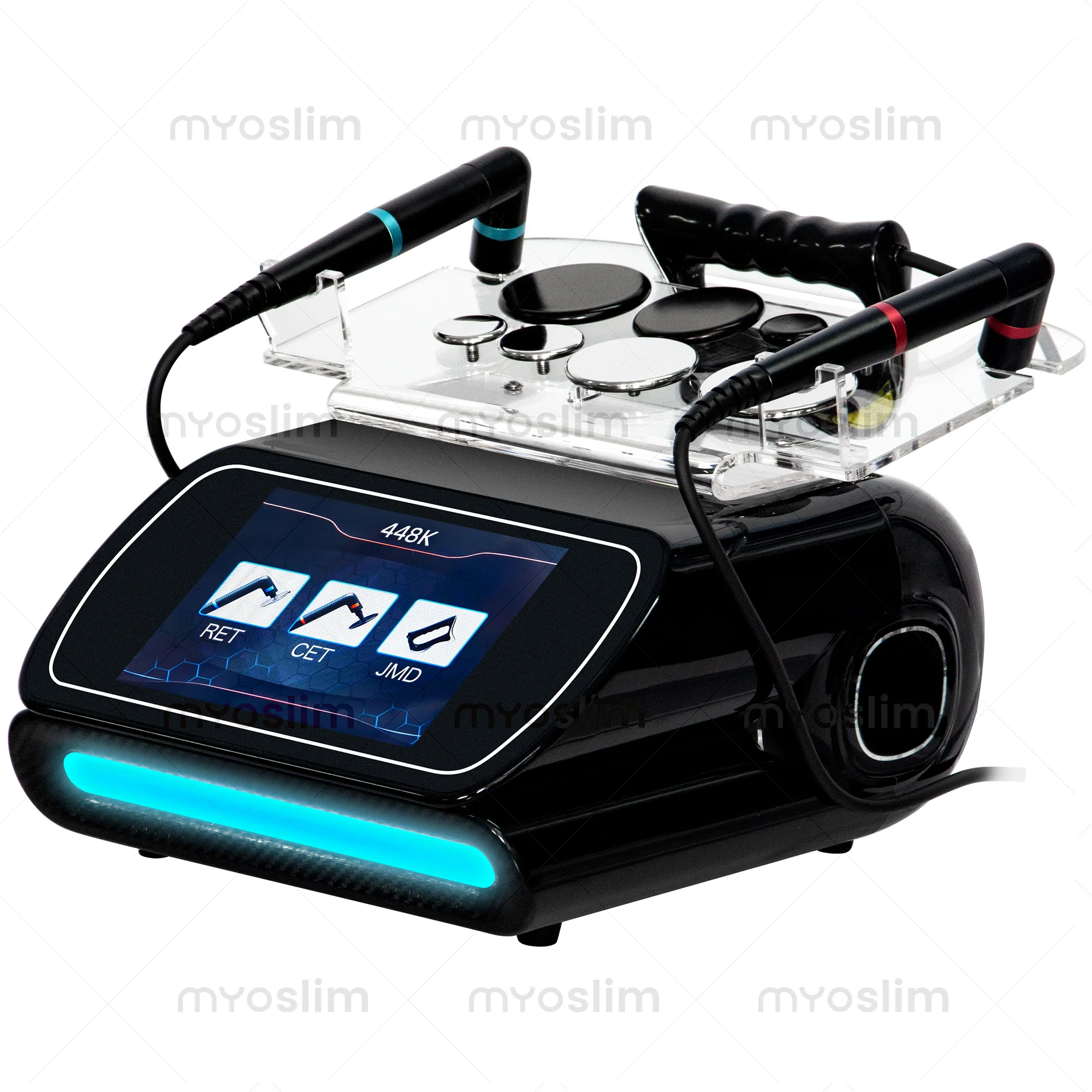 Máquina de Fisioterapia por Diatermia RF de 448K, INDIBA RET CET JMD, Adelgazamiento Corporal, Reafirmación de la Piel, Antienvejecimiento, Dispositivo de Salón