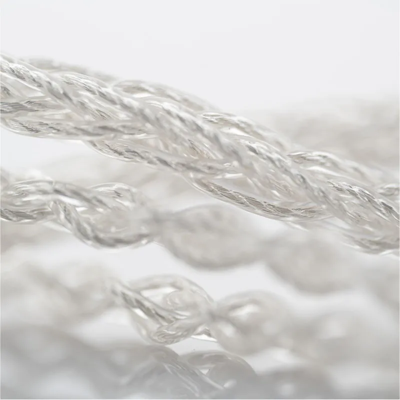 MOONDROP Line K Cable para auriculares Cable mejorado chapado en plata de cobre de alta pureza Kato Aria
