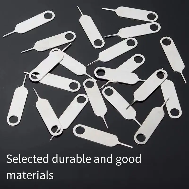 Divertido Pin eyector de bandeja de tarjeta SIM antipérdida para IPhone Samsung Huawei IPads Universal para abrir Extractor de herramientas de aguja