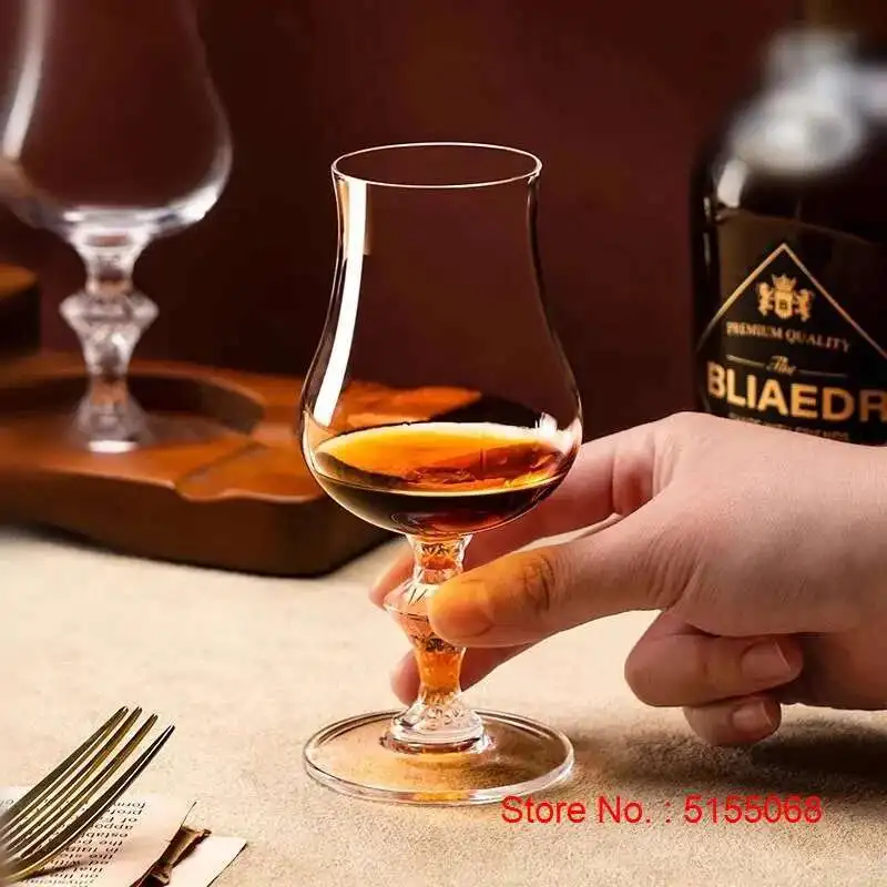 Macallan King-taza de whisky de cristal de lujo para degustación de vino, copa profesional para copita, copa de whisky más fina, hecha a mano pura