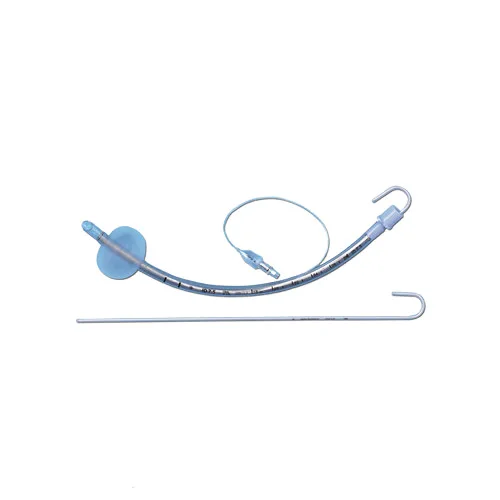 Tubo Endotraqueal Reforzado de Un Solo Uso, Tubo Traqueal Médico con Guía de Acero, Intubación Oral Nasal, Instrumento Estéril