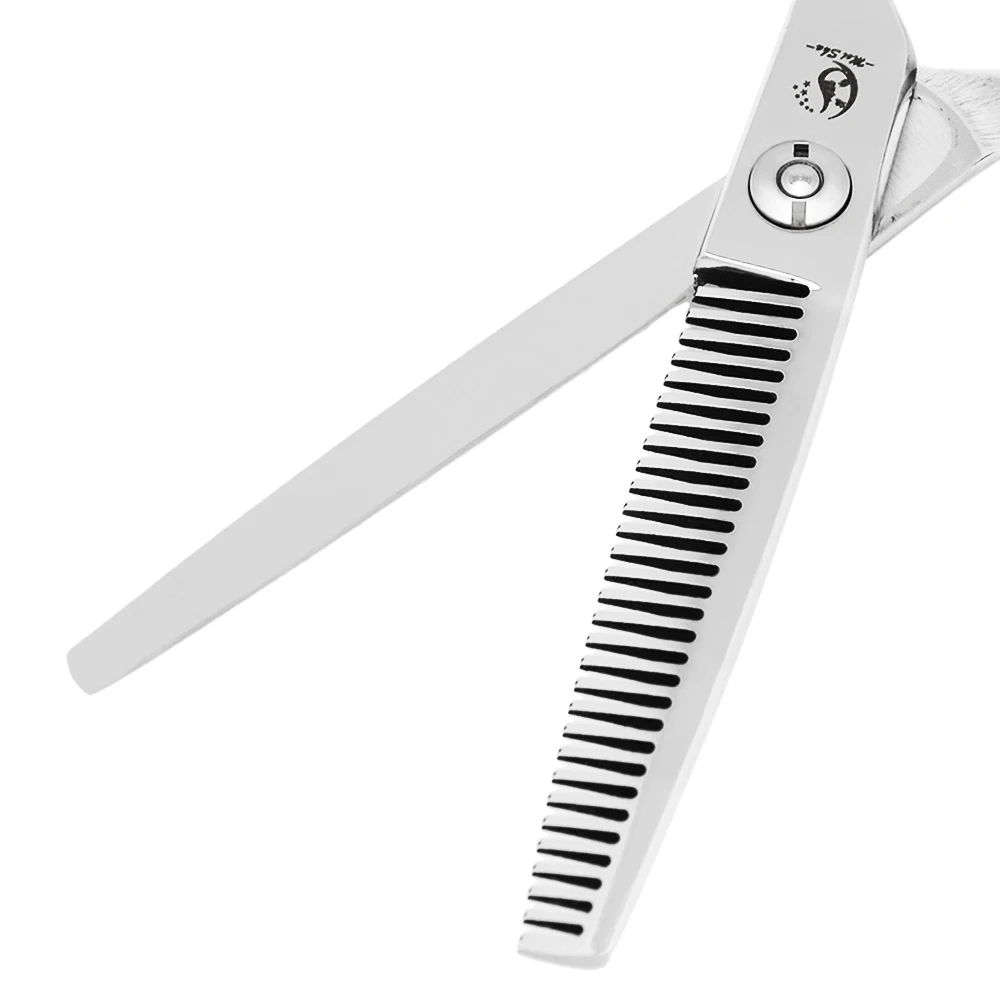 Juego de Tijeras de Peluquería de 360 Grados, Acero Japonés, 5.5" 6.0", Tijeras de Corte y Entresacado para Salón y Barbería, Alta Calidad A0118A