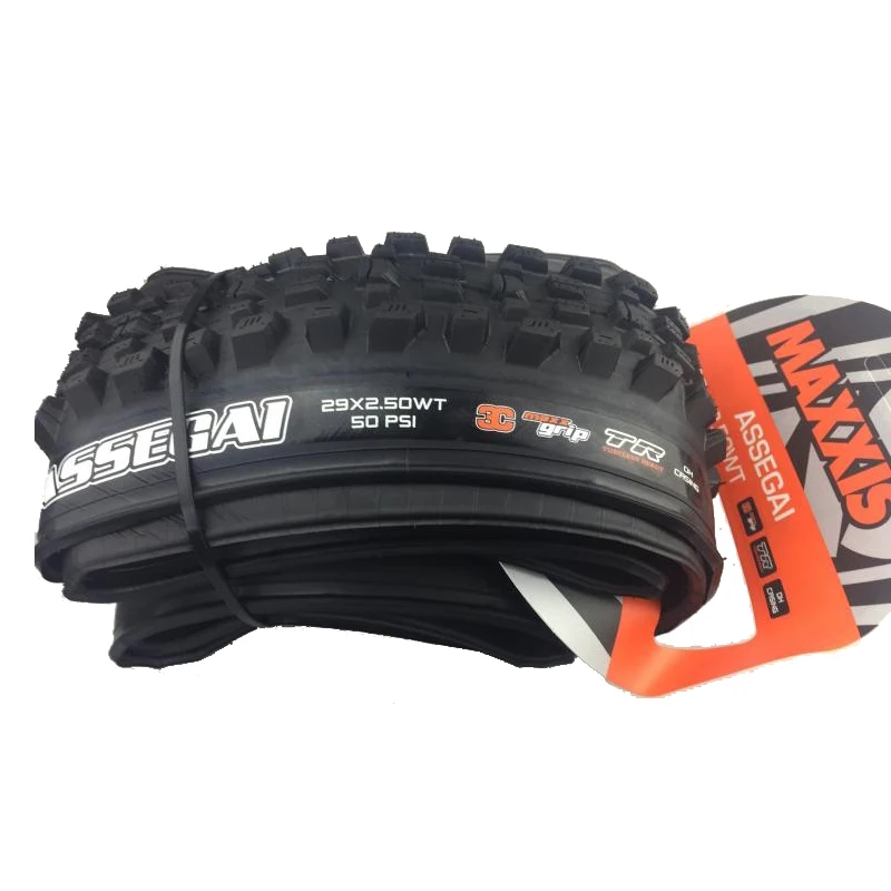 Neumático MAXXIS ASSEGAI TUBELESS LISTO EXO neumáticos de bicicleta antipinchazos 27,5/29x2,5 para condiciones de descenso de senderos piezas originales