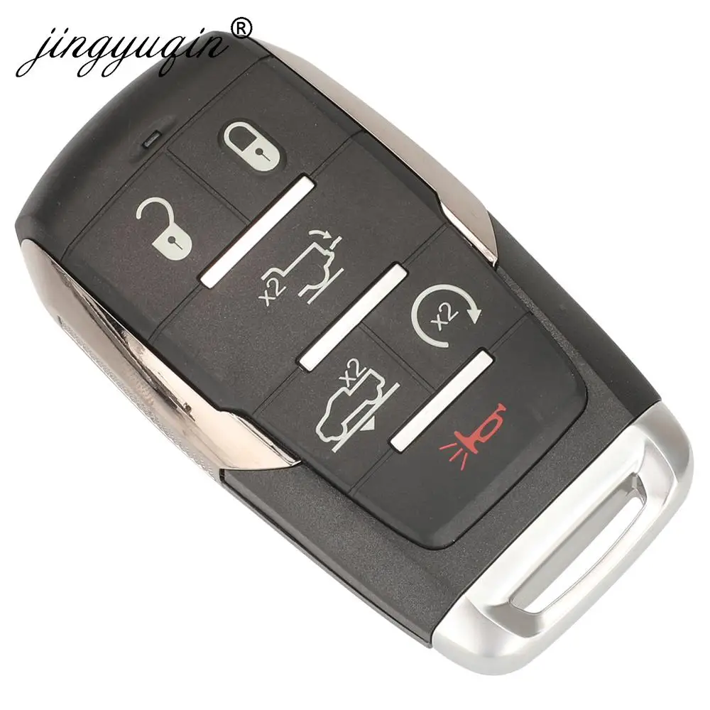 jingyuqin OHT- 4882056   Llave remota Smart Prox Fob 433,92 MHz 4A Chip para camioneta Dodge Ram 1500 2019 2020+ 68291692 AD AD. 68291691 AD AD.