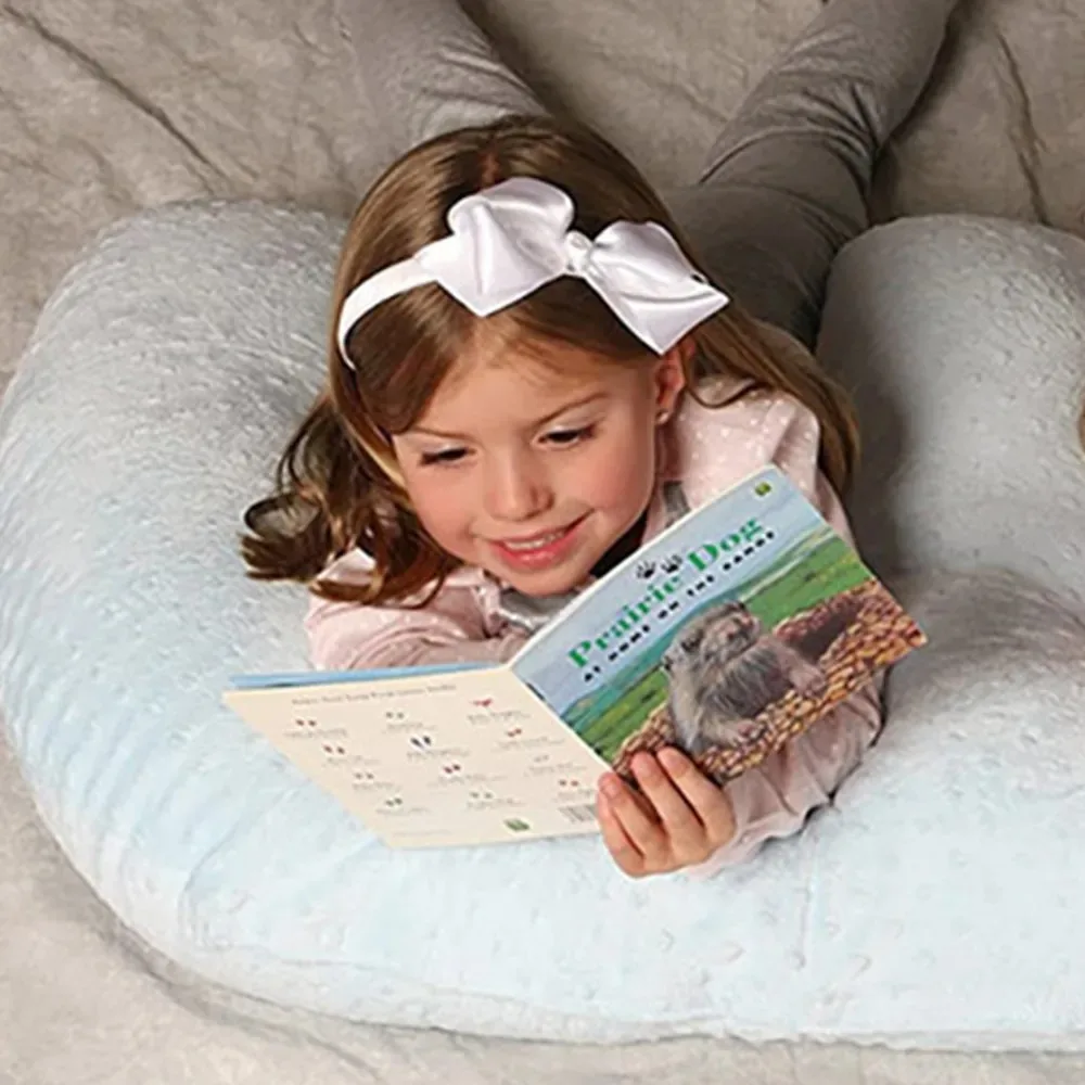 Almohada para bebé con burbujas, almohadilla de lactancia desmontable para gemelos, cojín suave antirreflujo de leche, almohada multifuncional para lactancia