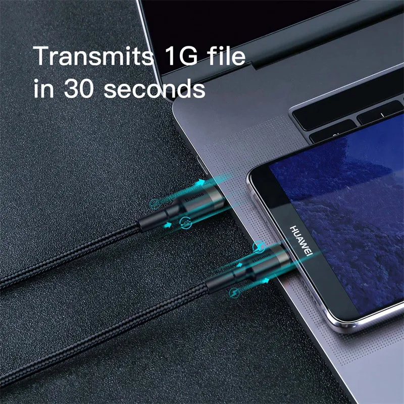 Baseus 100W USB C a USB tipo C Cable para iPhone 15 Plus Pro max USB C PD Cable de carga rápida USB-C tipo-c Cable para Macbook Pro