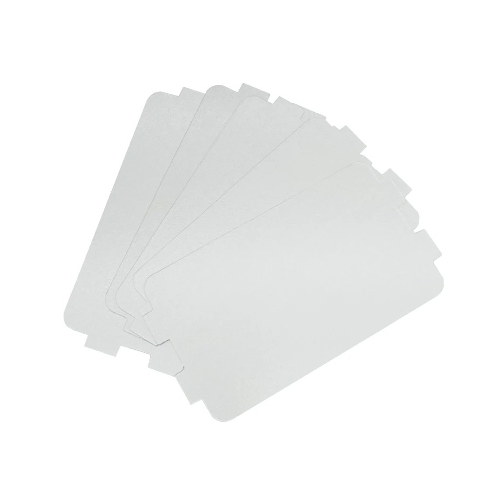 Hoja de Mica Universal para horno microondas, accesorios de cocina, guía de ondas, cubierta de guía de ondas, placas, 5 uds.