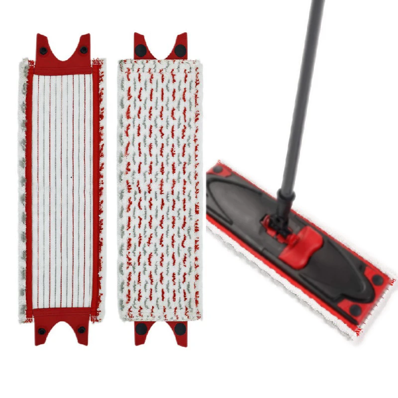 Paño de mopa giratorio plano reutilizable para Vileda UltraMax XL, máquina de secado rápido, almohadillas de microfibra lavables para fregona de suelo, accesorios de 51x14cm