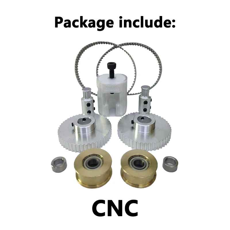 Kit de cinturón Mod para Sky-Watcher HEQ5 Pro, montaje ecuatorial Diy, reemplaza el tren de transmisión de engranajes rectos con cinturones