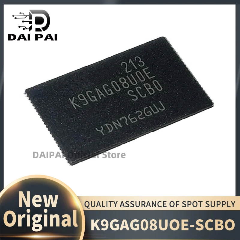 (5 uds-10 uds/lote) 100% nuevo original K9GAG08UOE-SCBO K9GAG08UOE K9GAG08U0E-SCB0 K9GAG08U0E TSOP48 Chipset de memoria Flash