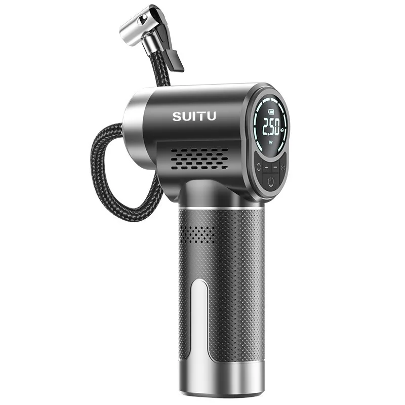 EAFC 150PSI compresor de aire inalámbrico para coche eléctrico portátil inteligente bomba de aire para neumáticos de coche motocicleta bicicleta neumático barco bola