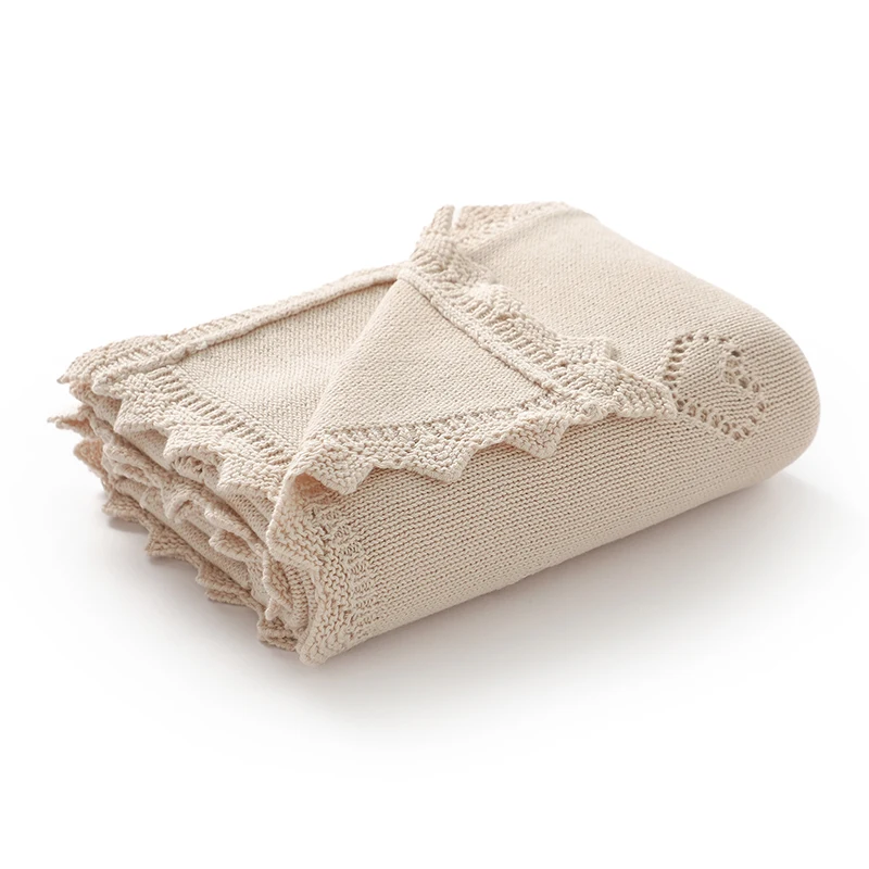 Mantas tejidas para bebé, 90x70cm, algodón ultrasuave, edredón para recién nacidos, niños y niñas, cochecito, ropa de cama, manta envolvente, cosas para dormir