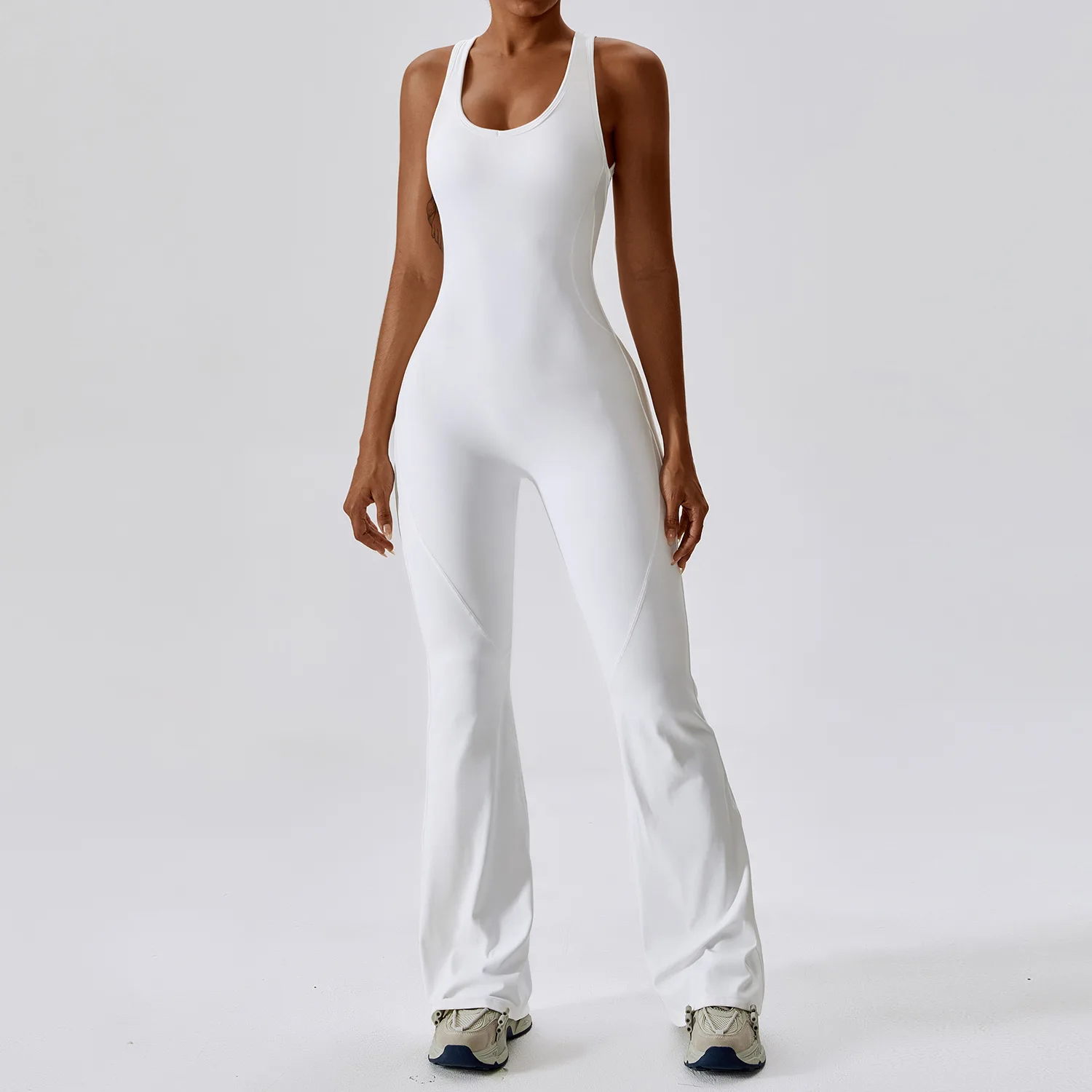 Traje de entrenamiento de Yoga para mujer, ropa deportiva, conjunto de gimnasio para mujer, 1 Uds., mono deportivo, peleles de Fitness, monos elásticos de entrenamiento con realce para mujer