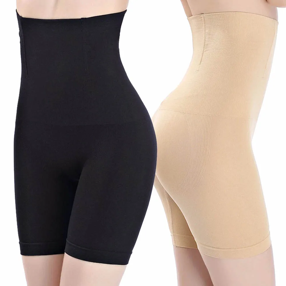 Pantalones cortos de Yoga moldeadores para mujer, ropa interior moldeadora de cuerpo de cintura alta, ropa moldeadora adelgazante, bragas con Control de barriga, bragas sin costuras