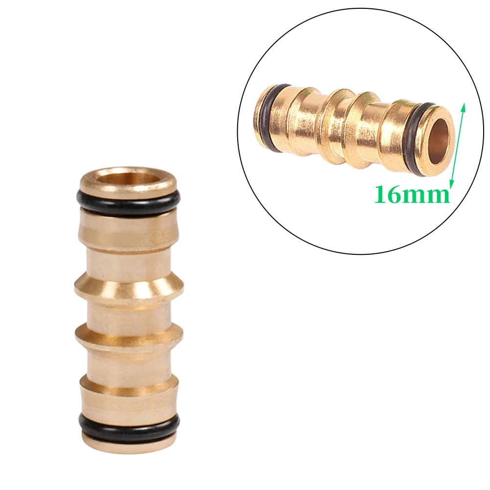 1 Uds 1/2 "3/4" 1 "grifo de rosca de latón conector rápido 16mm 20mm manguera adaptador de ajuste de pistola de agua herramienta de jardín conector de riego