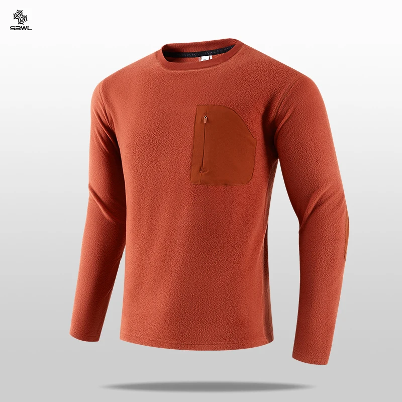 SBWL-Camiseta de secado rápido para correr para hombre, camiseta deportiva para Fitness, gimnasio, culturismo, entrenamiento, camiseta de manga larga, camiseta de compresión