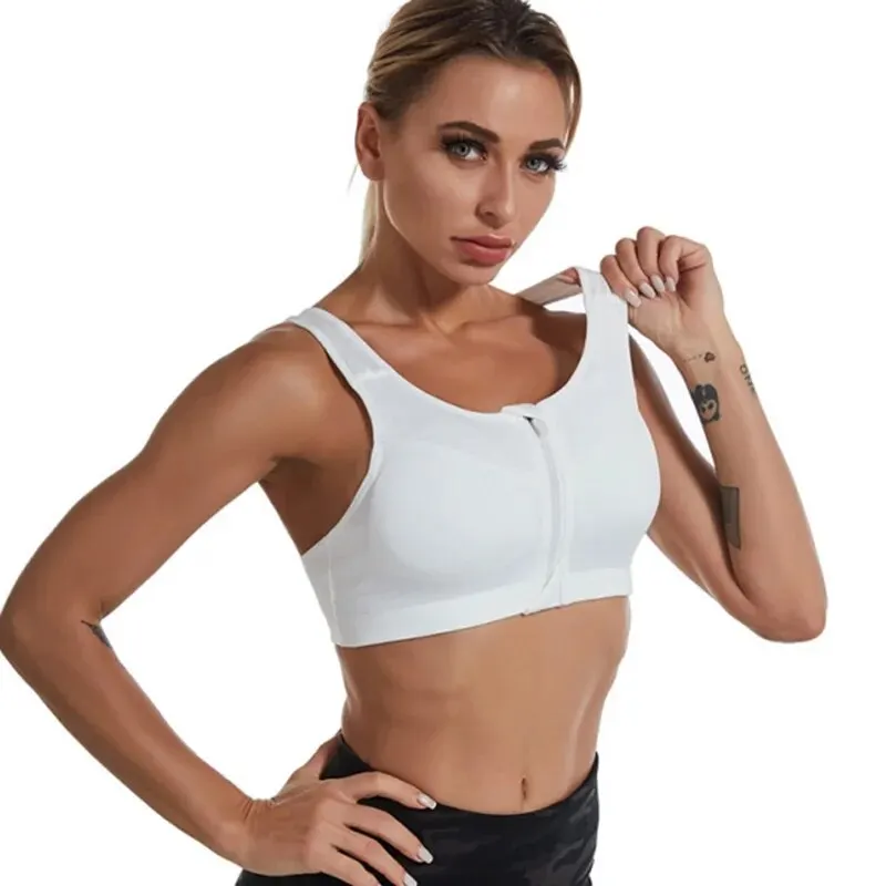 CZGUKE Sujetador deportivo para yoga y fitness, sujetador deportivo que absorbe los golpes, transpirable y de secado rápido, ropa interior para mujer para entrenamiento y correr