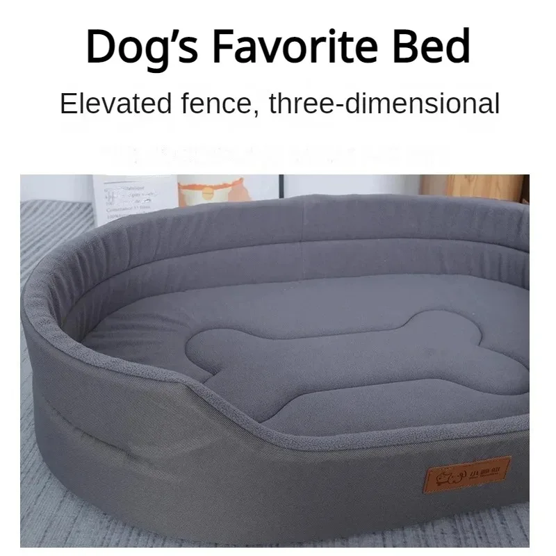 Cojines para perros, cama para mascotas de invierno, sofá, perros grandes, manta media esponjosa, accesorios para mascotas, productos de estera, suministros para cachorros, gatos pequeños y grandes