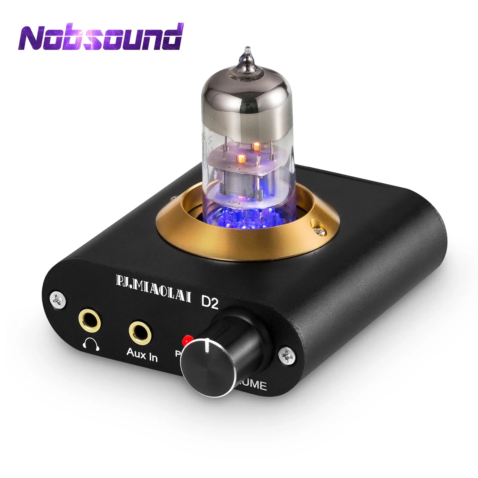 Nobsound Super Mini amplificador de auriculares de tubo de vacío preamplificador de Audio de escritorio estéreo para el hogar
