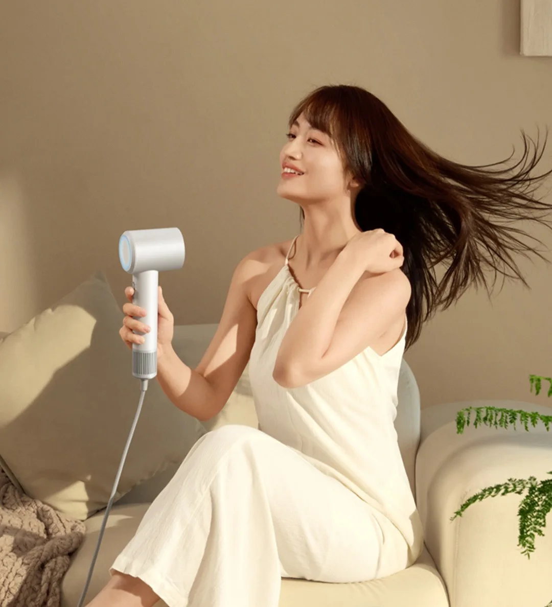 NUEVO SECADOR DE PELO DE ALTA VELOCIDAD MIJIA H501 SE, Velocidad del Viento de 62m/s, Cuidado Capilar con Iones Negativos, 110,000 RPM, Secado Profesional, 220V - (Versión CN)