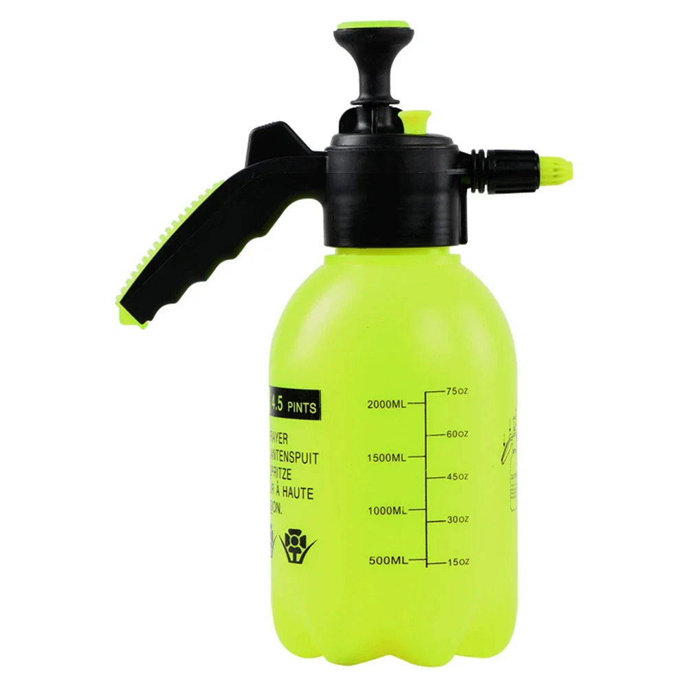Pulverizador de jardín de 2L, bomba de agua, pulverizador a presión, correa ajustable, botella de pulverización para plantas, césped, agricultura, herramienta de riego de jardinería