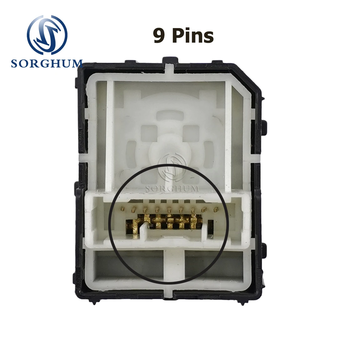 SORGHUM LHD ajustar el interruptor del espejo retrovisor botón de ajuste 183744 para Toyota Hilux Revo 2016-2020 84872-0K020