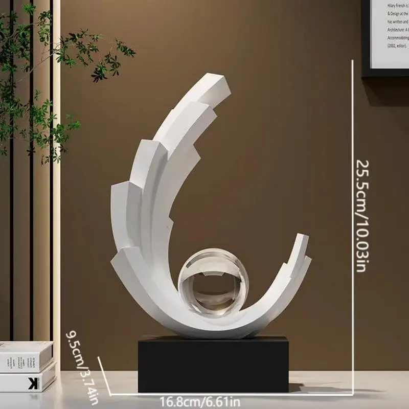 1 figura coleccionable, un adorno de lujo ligero que simboliza la prosperidad y la buena fortuna, adecuado para decorar la sala de estar, la entrada, el mueble del vino y el mueble del televisor, un regalo para inauguración de casa o apertura de negocio.