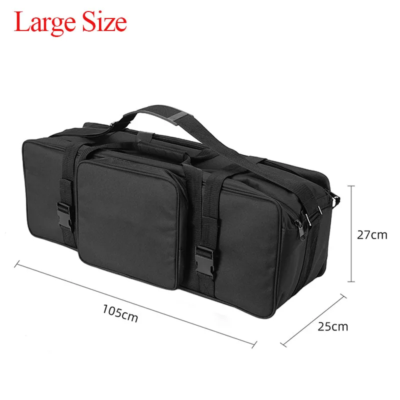 Bolsa de transporte para trípode fotográfico, para Flash, luz LED para vídeo, trípode, soporte de luz, bolsa de almacenamiento portátil, bolsa para cámara Oxford de una sola capa