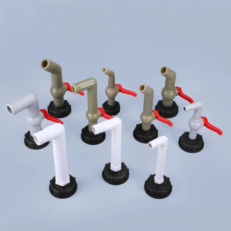 Adaptador para Tanque IBC, Conector de Válvula para Cubo de Agua, Conector de Riego para Jardín, Grifo de Manguera de Fácil Uso, Alta Calidad