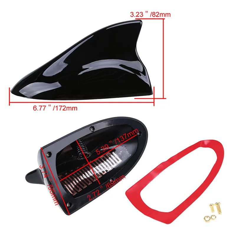 Antena de aleta de tiburón para coche, antena de señal FM, Radio aérea Universal para techo de coche, para BMW, Honda, VW, Audi, Ford, Mini, Cooper, Opel, estilo de coche