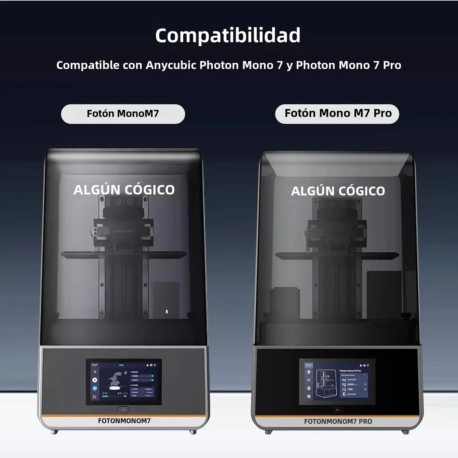 5 Unidades Película Protectora Antiarañazos para Anycubic Photon Mono M7 Pro/M7 - Accesorios de Impresoras 3D de Resina LCD