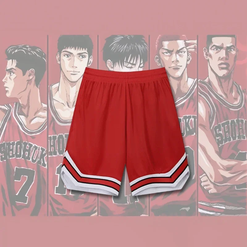 Pantalones de baloncesto para hombre y mujer, Shorts deportivos americanos, transpirables, informales, para correr, holgados, absorbentes de sudor, Verano