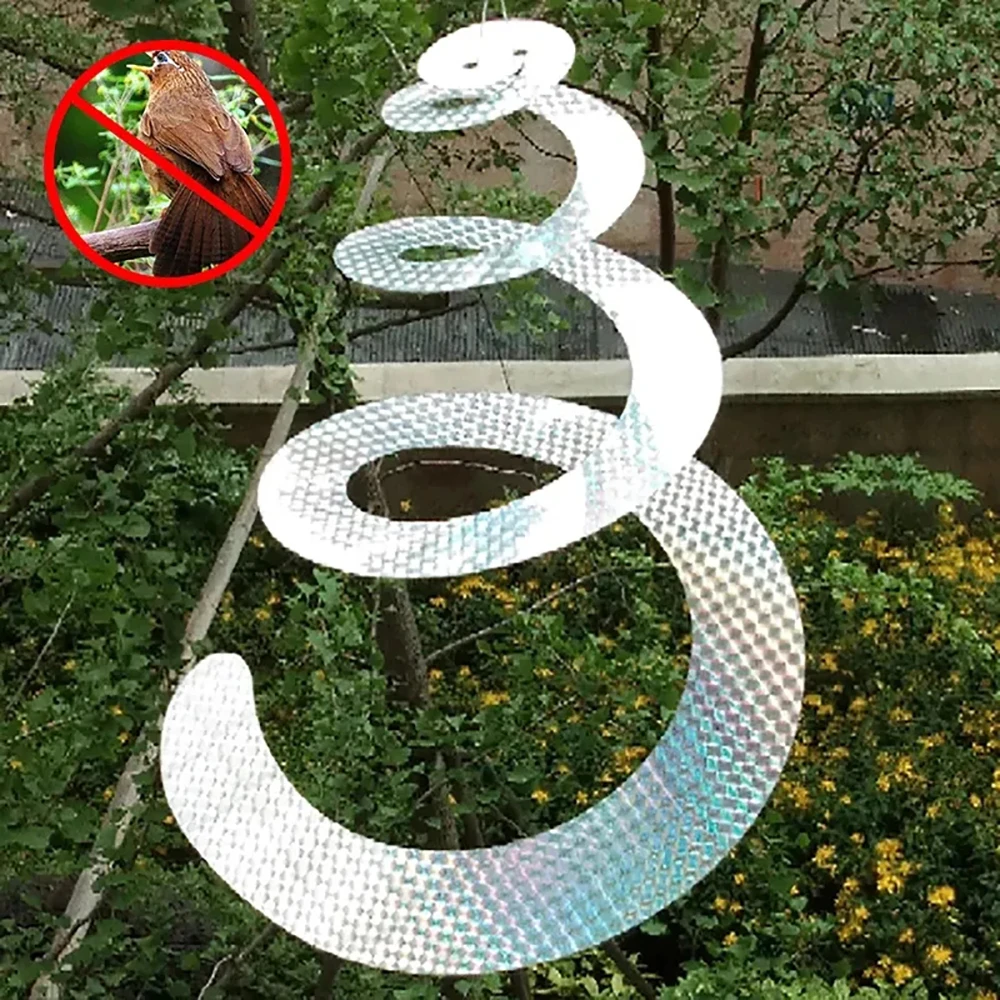 Dispositivo de Control repelente de aves de búho, dispositivo de asustar, reflectante láser, espantapájaros falsos, palomas, pájaro carpintero, suministros de jardín